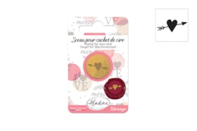 SINETE LATAO D. 1.8CM 55461 CORAÇAO SETA