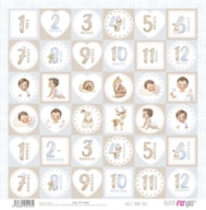 PAPEL SCRAP 30.5X31.8CM SWEET BABY BOY PFY-14453