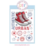 TRANSFER DTF-008G 20X28.5CM SAPATILHAS AUTHENTIC URBAN