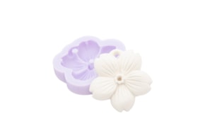 MOLDE SILICONE FLOR D.5.5X1CM MLD283