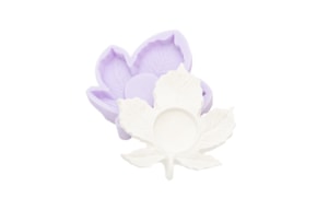 MOLDE SILICONE FLOR NATAL P/T-LIGHT 11X11X2CM MLD292