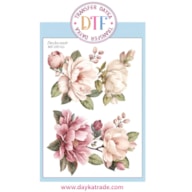 TRANSFER DTF-021G 20X28.5CM FLORES