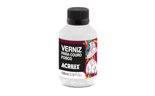VERNIZ PARA TINTA COURO 100ML MATE 13010 ACRILEX