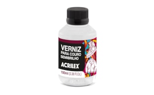 VERNIZ PARA TINTA COURO 100ML  SATINADO 13011  ACRILEX