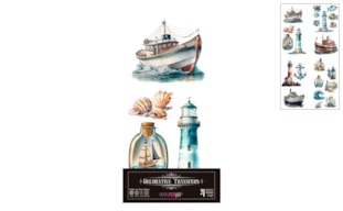 DECOR TRANSFERS 15X30CM MARITIM PFY-14623