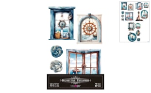 DECOR TRANSFERS 20X30CM MARITIM PFY-14637