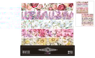 DECOR TRANSFERS 30X30CM BORDAS FLORES PFY-14648