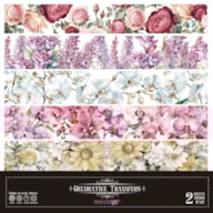 DECOR TRANSFERS 30X30CM BORDAS FLORES PFY-14648
