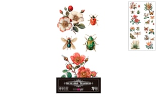 DECOR TRANSFERS 15X30CM BUGS PFY-14622