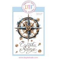 TRANSFER DTF-013G 20X28.5CM ROSA DOS VENTOS