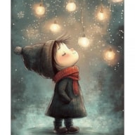 TRANSFER DTF TEXTIL 25X30CM CHRISTMAS LIGHTS 2 ARTIS DECOR