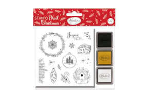 STAMPO NAVIDAD  3 TINTEIROS 03820