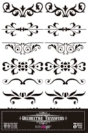 DECOR TRANSFERS 20X30CM FOLHAS (ORNEMENTAL)  PFY-15244