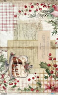 PAPEL ARROZ 54X33CM SWEET DECEMBER I  PFY-15376