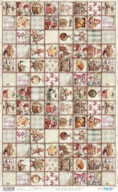PAPEL ARROZ 54X33CM SWEET DECEMBER IV  PFY-15379
