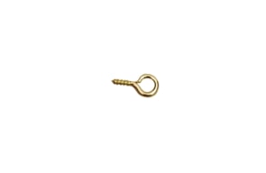 SET 24 GOLD HOOKS 1.2X0.6CM