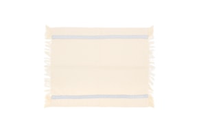 INDIVIDUAL C/FRANJA 50X38CM FITA PRATEADA 2050 FPB