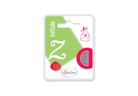 LATIN SEAL OF. 1.9CM 71326 DOUBLE LETTER Z IN BLISTER
