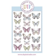TRANSFER DTF-047P 14.28X19CM BORBOLETAS