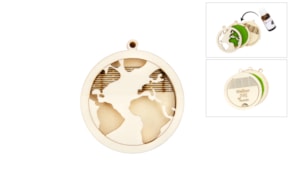 SET 6 APLICAÇÕES AROMATIZADOR PAI 5X5.5X0.3CM CHOUPO