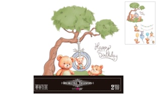 DECOR TRANSFERS 30X30CM HAPPY BIRTHDAY PFY-15232