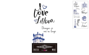 DECOR TRANSFERS 15X30CM LISBOA I  PFY-15499