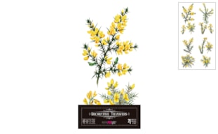 DECOR TRANSFERS 15X30CM FLORES AMARELAS PFY-15714