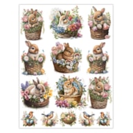 PAPEL ARROZ 35X50CM COELHOS 2390-99821