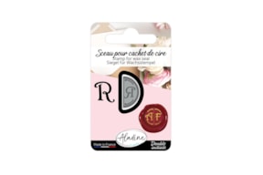 LATIN SEAL OF. 1.9CM 71318 DOUBLE LETTER R IN BLISTER