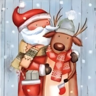 EMB. 20 GUARDANAPOS 33x33CM PAI NATAL E RENA 303751