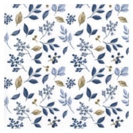 EMB. 20 GUARDANAPOS 33X33CM FROSTY LEAVES