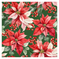 EMB. 20 GUARDANAPOS 33x33CM FLORES 314577