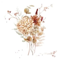 EMB. 20 GUARDANAPOS 33X33CM SPICY COLOUR BOUQUET