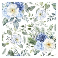 EMB. 20 GUARDANAPOS 33X33CM WINTER FLORALS