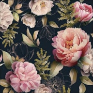 EMB. 20 GUARDANAPOS 33X33CM PEONIAS