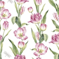 EMB. 20 GUARDANAPOS 33X33CM TULIPAS