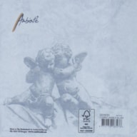 EMB. 20 GUARDANAPOS 33X33CM ANGELS SILVER