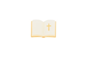 SET 12 BIBLIAS 4.7X3.5X0.3CM MDF