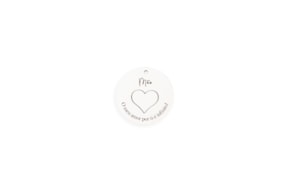 SET 12 PLACAS MÃE D.5X0.3CM MDF BRANCO
