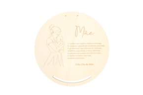 CAÇA SONHOS MÃE D.25X0.4CM CHOUPO