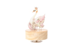 BASE C/ CISNE C/MÚSICA D.10 X 3.5CM / 5CM