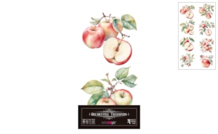 DECOR TRANSFERS 15X30CM RED APPLES PFY-15719