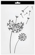 STENCIL PISSENLIT 20x30CM  81232