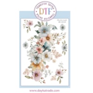 TRANSFER DTF-079G 20X28.5CM FLORES
