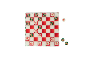 JOGO DAMAS 25X25X0.3CM ACRILICO