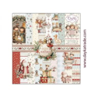 KIT 11 PAPEIS SCRAP 30.5X30.5CM SCP-3059 NATAL