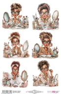 THERMO TRANSFERS 20X30CM MAKE UP I  PFY-16331