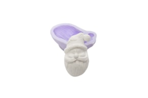 MOLDE SILICONE CABEÇA PAI NATAL 7.5X4X3CM MLD330