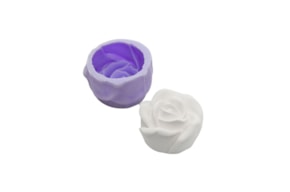 MOLDE SILICONE ROSA  D.6.5X3CM MLD337
