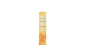 SET 4 MARCADORES FOLHA TRIGO 4X18X0.3CM MDF BRANCO